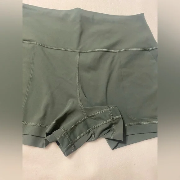 Lululemon Align Classic-Fit High-Rise Short 3" Dark Forest Size 10 - Picture 5 of 10